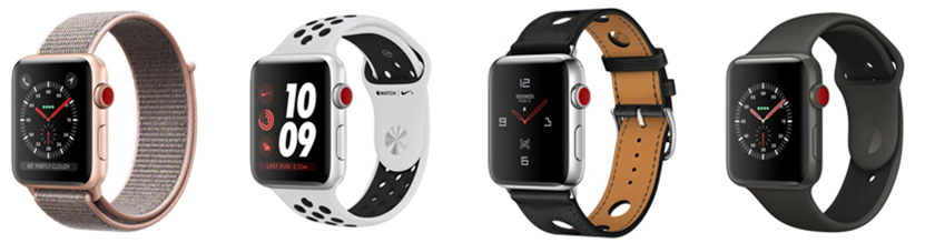 Apple Watch Series 3 – 技术规格